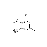 3-Fluoro-2-methoxy-5-methylaniline