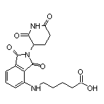 5-[[2-(2,6-Dioxo-3-piperidyl)-1,3-dioxo-4-isoindolinyl]amino]pentanoic Acid