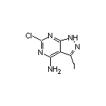 4-Amino-6-chloro-3-iodopyrazolo[3,4-d]pyrimidine