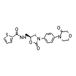 (S)-N-[[2-Oxo-3-[4-(3-oxomorpholino)phenyl]-5-oxazolidinyl]methyl]thiophene-2-carboxamide