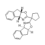 (3aR,3a’R,8aS,8a’S)-2,2’-(Cyclopentane-1,1-diyl)bis(8,8a-dihydro-3aH-indeno[1,2-d]oxazole)