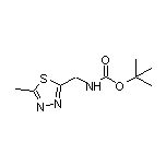tert-Butyl [(5-Methyl-1,3,4-thiadiazol-2-yl)methyl]carbamate