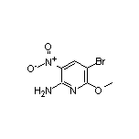 5-Bromo-6-methoxy-3-nitropyridin-2-amine