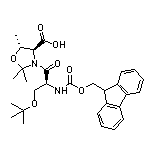 (4S,5R)-3-[(S)-2-[[[(9H-Fluoren-9-yl)methoxy]carbonyl]amino]-3-(tert-butoxy)propanoyl]-2,2,5-trimethyloxazolidine-4-carboxylic Acid