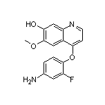 4-(4-Amino-2-fluorophenoxy)-6-methoxyquinolin-7-ol