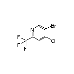 5-Bromo-4-chloro-2-(trifluoromethyl)pyridine