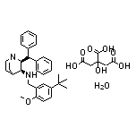 (2S,3S)-2-Benzhydryl-N-[5-(tert-butyl)-2-methoxybenzyl]quinuclidin-3-amine Citrate Hydrate