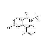 N-(tert-Butyl)-6-chloro-4-(o-tolyl)nicotinamide