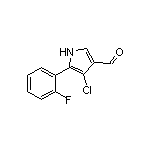 4-Chloro-5-(2-fluorophenyl)-1H-pyrrole-3-carbaldehyde