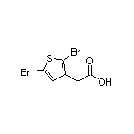 2,5-Dibromothiophene-3-acetic Acid