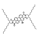 5-Bromo-2,9-bis(2-octyldodecyl)anthra[2,1,9-def:6,5,10-d’e’f’]diisoquinoline-1,3,8,10(2H,9H)-tetraone