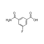 3-Carbamoyl-5-fluorobenzoic Acid