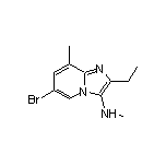 6-Bromo-2-ethyl-N,8-dimethylimidazo[1,2-a]pyridin-3-amine