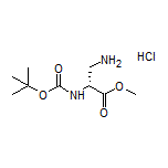 (R)-Methyl 3-Amino-2-[(tert-butoxycarbonyl)amino]propanoate Hydrochloride