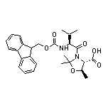 (4S,5R)-3-[(S)-2-(Fmoc-amino)-3-methylbutanoyl]-2,2,5-trimethyloxazolidine-4-carboxylic Acid