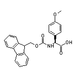 (S)-2-(Fmoc-amino)-2-(4-methoxyphenyl)acetic Acid