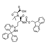(S)-3-[(S)-2-(Fmoc-amino)-5-oxo-5-(tritylamino)pentanoyl]-2,2-dimethyloxazolidine-4-carboxylic Acid