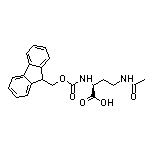 (S)-2-(Fmoc-amino)-4-acetamidobutanoic Acid