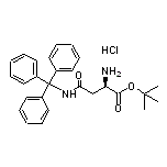 tert-Butyl (R)-2-Amino-4-oxo-4-(tritylamino)butanoate Hydrochloride