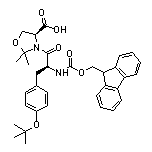 (S)-3-[(S)-2-(Fmoc-amino)-3-[4-(tert-butoxy)phenyl]propanoyl]-2,2-dimethyloxazolidine-4-carboxylic Acid