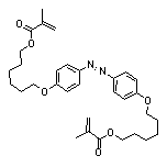 [[Diazene-1,2-diylbis(4,1-phenylene)]bis(oxy)]bis(hexane-6,1-diyl) Bis(2-methylacrylate)