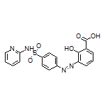 2-Hydroxy-3-[[4-[N-(pyridin-2-yl)sulfamoyl]phenyl]diazenyl]benzoic Acid