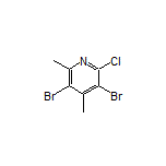 3,5-Dibromo-2-chloro-4,6-dimethylpyridine
