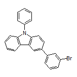 3-(3-Bromophenyl)-9-phenyl-9H-carbazole