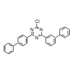 2-(3-Biphenylyl)-4-(4-biphenylyl)-6-chloro-1,3,5-triazine