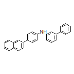 N-[4-(2-Naphthyl)phenyl]biphenyl-3-amine