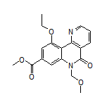 Methyl 10-Ethoxy-6-(methoxymethyl)-5-oxo-5,6-dihydrobenzo[h][1,6]naphthyridine-8-carboxylate