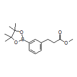 3-(3-Methoxy-3-oxopropyl)phenylboronic Acid Pinacol Ester