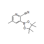 2-Cyano-5-methylpyridine-3-boronic Acid Pinacol Ester