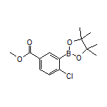 2-Chloro-5-(methoxycarbonyl)phenylboronic Acid Pinacol Ester