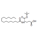N-(1-Oxohexadecyl)-L-glutamic Acid 1-tert-Butyl Ester