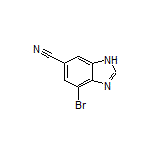 4-Bromobenzimidazole-6-carbonitrile