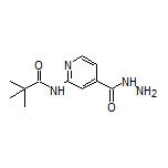 N-[4-(Hydrazinecarbonyl)-2-pyridyl]pivalamide