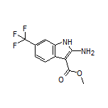 Methyl 2-Amino-6-(trifluoromethyl)-1H-indole-3-carboxylate