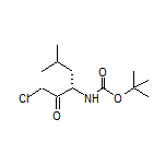 (S)-3-(Boc-amino)-1-chloro-5-methyl-2-hexanone