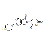 3-[1-Oxo-5-(1-piperazinyl)-2-isoindolinyl]-2,6-piperidinedione
