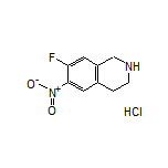 7-Fluoro-6-nitro-1,2,3,4-tetrahydroisoquinoline Hydrochloride