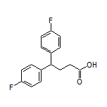 4,4-Bis(4-fluorophenyl)butanoic Acid