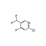 2-Chloro-5-(difluoromethyl)-4-fluoropyridine