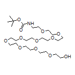 Boc-amino-PEG10-alcohol