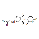 2-[[2-(2,6-Dioxo-3-piperidyl)-1,3-dioxo-5-isoindolinyl]amino]acetic Acid