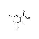3-Bromo-5-fluoro-2-methylbenzoic Acid