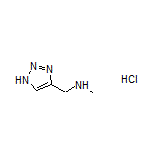 N-Methyl-1-(1H-1,2,3-triazol-4-yl)methanamine Hydrochloride