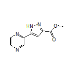 Methyl 5-(Pyrazin-2-yl)-1H-pyrazole-3-carboxylate