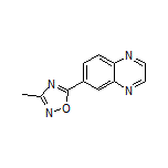 3-Methyl-5-(quinoxalin-6-yl)-1,2,4-oxadiazole
