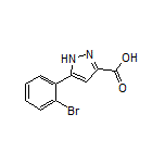 5-(2-Bromophenyl)-1H-pyrazole-3-carboxylic Acid